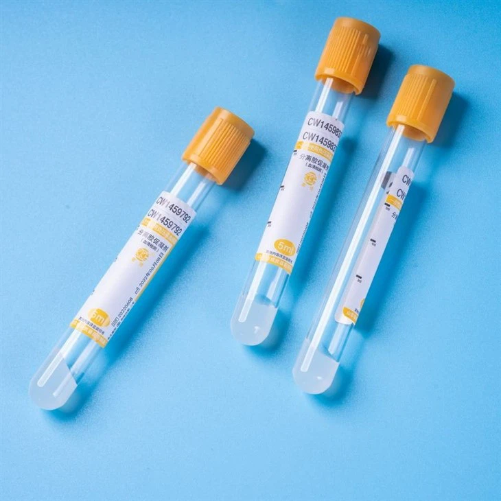 Gel & Clot Activator Tube Serum Blood Collection Tube