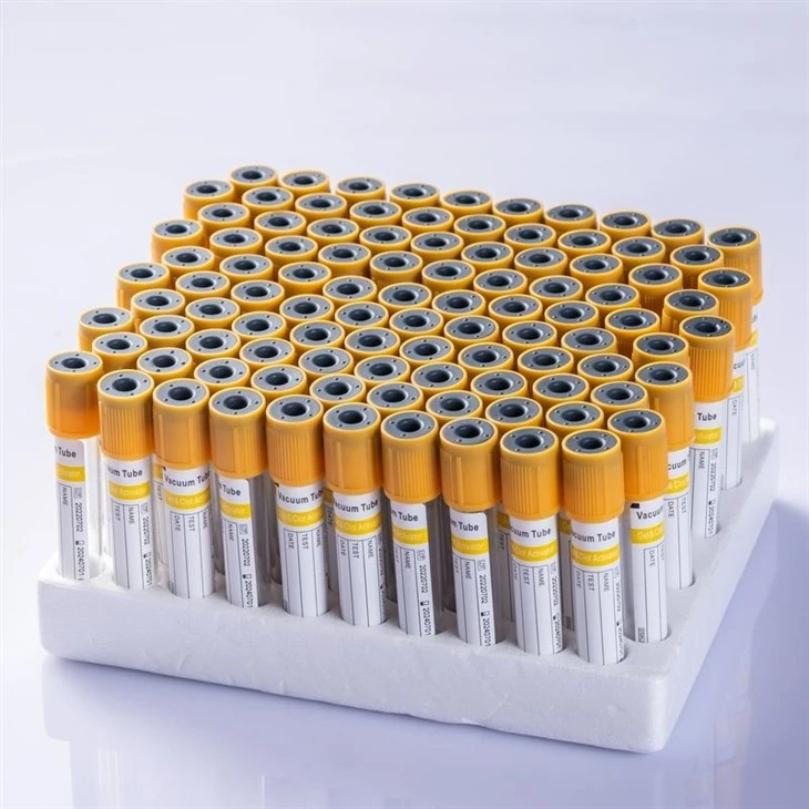 Disposable Vacuum Gel& Clot Activator Tube Disposable Vacuum Gel& Clot Activator Tube