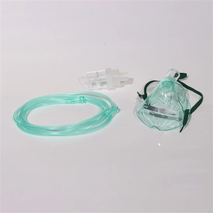 Nebulizer Mask With Nasal Oxygen Catheter