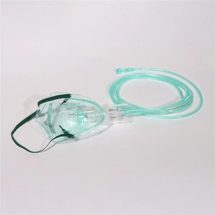 Nebulizer Mask With Nasal Oxygen Catheter