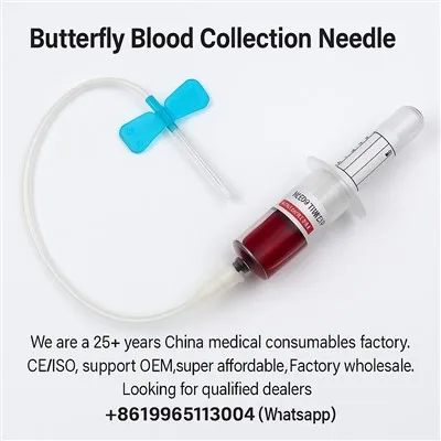 Butterfly Blood Collection Needle 20 ~ 25g